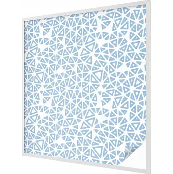 Okenní dekorace Hotová mléčná Fólie 100 x 100 cm