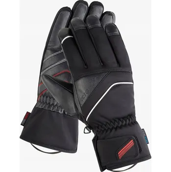 Rukavice Lyžařské rukavice Ziener Gefion AS PR Glove - černé, velikost 10 (XL)