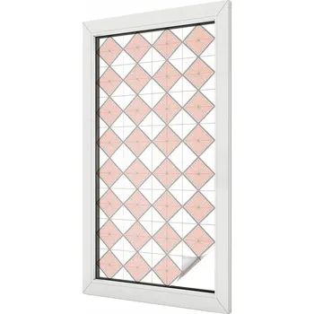 Okenní dekorace Hotová mléčná Fólie 100 x 50 cm