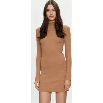 Dámské šaty Brave Soul šaty pro běžné nošení, klasický střih midi, velikost XL