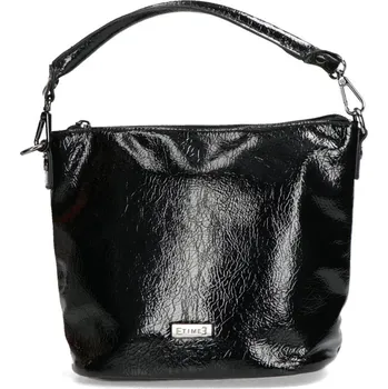 Kabelka ETIMEĒ dámská stylová kabelka - černá
