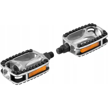 Pedál na kolo Platformové pedály Force TREK Al stříbrné