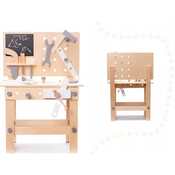 Dřevěná hračka Dětské Nářadí Dřevěná Dílna pro Děti Sada Kutila