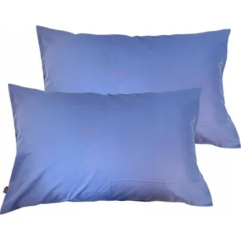 Prostěradlo Sada 2 Povlaků na Polštáře 50x70 cm Bavlna 100%