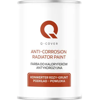 barva na kov Barva pro radiátory Antikorozní Odolná 1L Satén Bílá silniční RAL9016