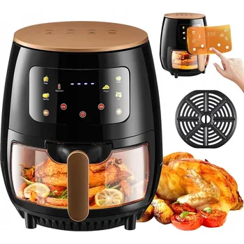 fritéza HORKOVZDUŠNÁ FRITÉZA BEZ OLEJE AIR FRYER 5 REŽIMŮ VAŘENÍ 6L 2400W