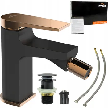 Bidetová baterie Invena Midnight černá