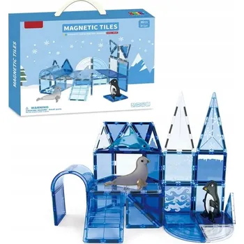 ostatní stavebnice Magnetická stavebnice Ocean sada 36ks - Magnetic Tiles