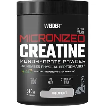 Kreatin Weider Micronized Creatine, Bez příchuti - 310g