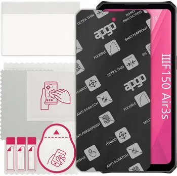 Pouzdro na mobilní telefon Sklo MATNÉ sklo pro IIIF150 Air3s, alternativa tvrzeného skla