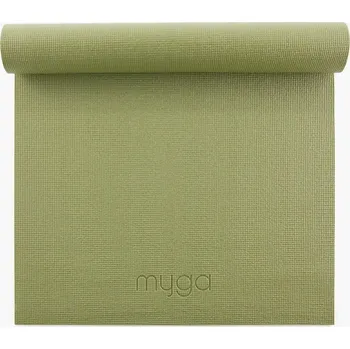 podložka na cvičení Podložka na jógu myga Entry Level 4 mm - olivová