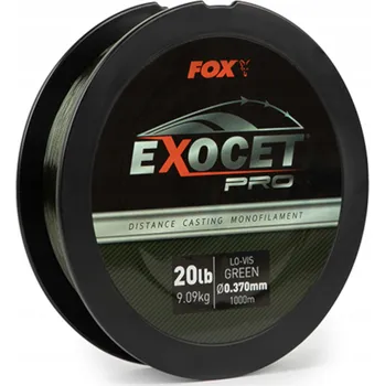Vlasec Fox Exocet Pro Lo-Vis Green 0,370mm/1000m
