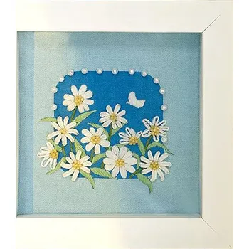 Vyšívací vzor Kreativní vyšívací sada s rámečkem