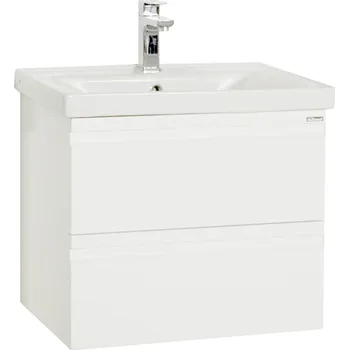 Koupelnový nábytek Vcm 2dílné umyvadlová skříňka Silora L, bílá