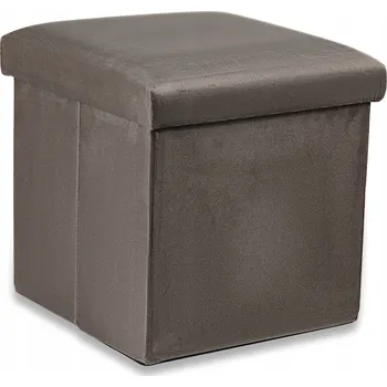 Taburet Hnědý Taburet Oskar