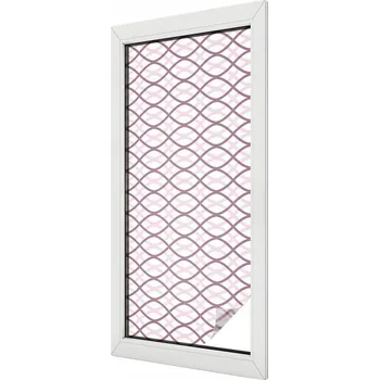 Okenní dekorace Fólie Okenní dýha Samolepicí Mléčná vitráž Oválné tvary 50x116