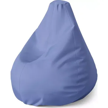 Sedací pytel Sablio Sedací vak Pear Fialově modrá - 140 x 100 x 25 cm