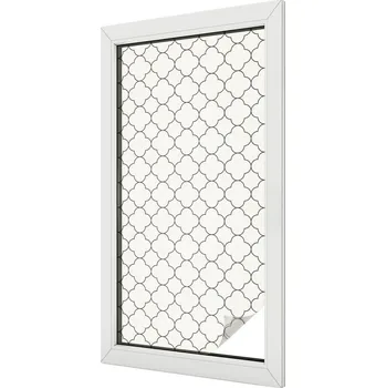 Okenní dekorace Hotová mléčná Fólie 100 x 50 cm