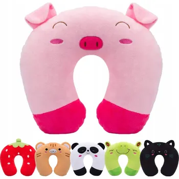 Polštář POLŠTÁŘ PRO DĚTI OPĚRKA HLAVY NA SPANÍ DO AUTA homewins