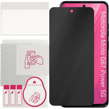 Pouzdro na mobilní telefon Fólie s ochranou soukromí pro Motorola Moto G67 Power 5G, PRIVACY