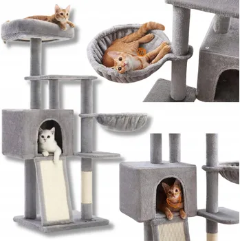 Vysoké škrabadlo, pelíšek, škrabací sloupek, věž Feandrea 101 - 160 cm