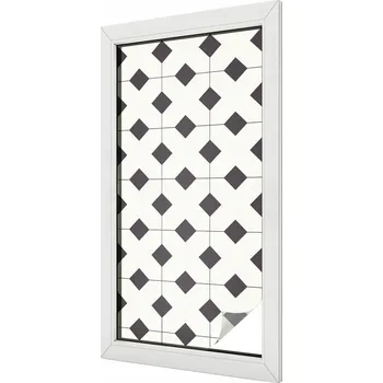 Okenní dekorace Hotová mléčná Fólie 100 x 50 cm