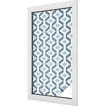 Okenní dekorace Hotová mléčná Fólie 100 x 50 cm