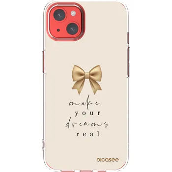 Pouzdro na mobilní telefon Picasee silikonový průhledný obal pro Apple iPhone 13 - Golden Dream