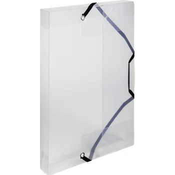 Krabice s gumou A5 - Lines čirá - 2-580