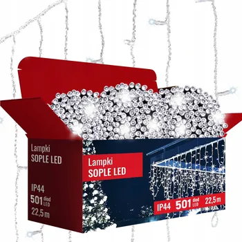 Vánoce Světelný závěs Lewer rampouchy 301 - 500 LED