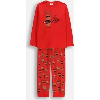 Chlapecké pyžamo Dětské pyžamo dlouhé Bavlna Vánoční Dárek 140/146 Coccodrillo ZC5