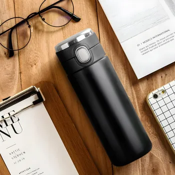 TERMOHRNEK VELKÝ TERMOSKA S NÁUSTKEM 420ML LCD SMART