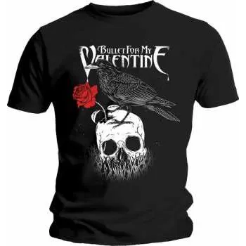Pánské oblečení Merch Bullet For My Valentine: Tričko Raven S