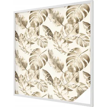 Okenní dekorace Dekorativní samolepka na okno – vitráž, tropické rostliny, 100x100 cm