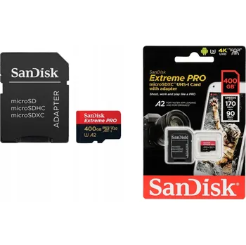 Paměťová karta MicroSD karta SanDisk Extreme PRO 128GB 200MB/s (128,01 GB)