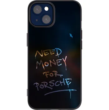 Pouzdro na mobilní telefon Picasee silikonový černý obal pro Apple iPhone 14 - Neon Nights