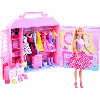 Panenka Anlily SKŘÍŇ Panenka Šatník Oblečení ZA2228 + E-KNIHA