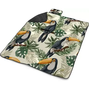 deka Sablio Plážová deka Tukan: 200x140 cm