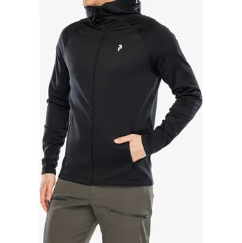 Pánská mikina Peak Performance Pánská Mikina Rider Essentials Zip Hood Black L