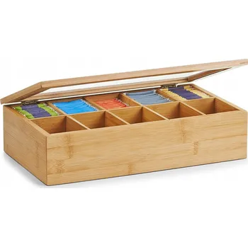 Konvice na čaj Bambusová čajová konvice Zeller 25361 hnědá 36x20x9 cm