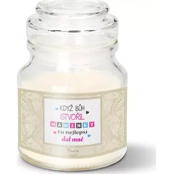 Svíčka Sablio Svíčka Když Bůh stvořil maminky - 120 g