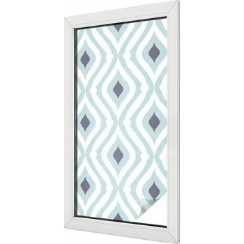 Okenní dekorace Hotová mléčná Fólie 100 x 50 cm