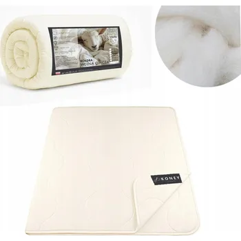 přikrývka Přikrývka Koney celoroční vlněná 160x200 cm mikrovlákno, pratelná