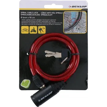 Zámek na kolo Zámek na kolo lankový Dunlop 1049656