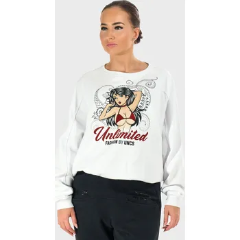 Dámská mikina Dámská mikina RITA WHITE / XL