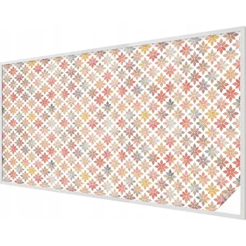 Okenní dekorace Samolepicí fólie na okno proti slunci – mléčná, květinový vzor, 200x116 cm