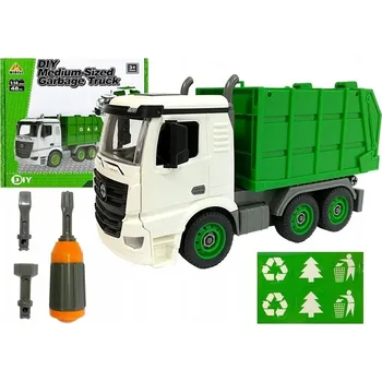 ostatní stavebnice STAVEBNICE POPELÁŘSKÝ VŮZ SI UDĚLEJ SÁM 48el.