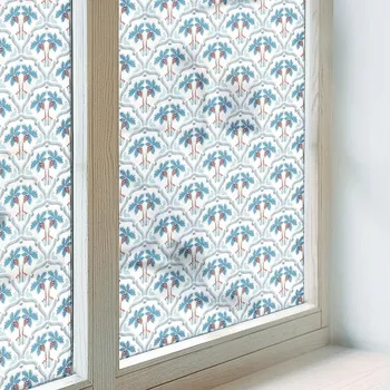 Polep vozidla Fólie na okna mléčná, samolepicí, geometrický vzor 50x146 cm