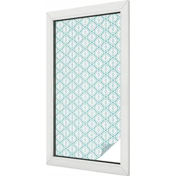 Okenní dekorace Hotová mléčná Fólie 100 x 50 cm