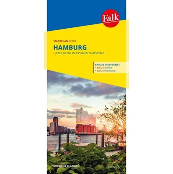 Falk Stadtplan Extra Hamburg 1:25.000 [DE] (2025, Mapa, MairDuMont)
